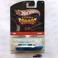 Hot Wheels 2010 Phil's Garage 8 Crate - Silver Blue
