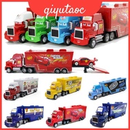 Cars Mack Colorful Lightning Mcqueen King Jackson Storm Racer Truck Toy Kids For