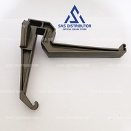 Gantungan Talang PVC 4" inch SUNRISE | Gantungan Talang Air Kotak | Klem Talang | Jepitan Talang Air