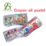 1 set of 12 colors of oil pastel crayons for senior school children oil pastel set