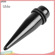 LK 1Pc Acrylic Spiral Taper Flesh Tunnel Ear Stretcher Expander Cone Shape Earrings