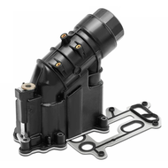 เสื้อออยล์คูลเลอร์ BMW Engine oil cooler thermostat เครื่อง N47 (Gen 1) ดีเซล E90 E60 X1 ( E84 ) X3