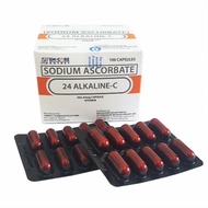 ☞[With Freebie] Retail 10 Capsules 24 Alkaline C Sodium Ascorbate (Vitamin C)☚