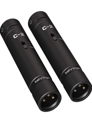 Behringer C-2 Professional Small Diaphragm Condenser Mic Voice Actor Performance Mic Interview Dedic