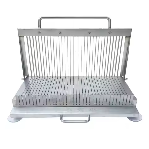 Manual Slicer Slicing Hand Pressure Thickened Stainless Steel Double-blade Sharp Cooked Food Slicer 
