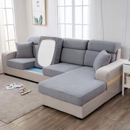Sofa Cover Size Plus 1/2/3/4 Seats And L-shaped Stretchable Dustproof Cat Scratch-Proof Seat