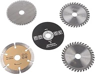 5pcs 85mm Carbide Saw Blade Inner Diameter 15mm Mini Carbide Circular Saw Blade for Cutting Tool