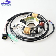 FW Generator Stator Assembly 66T-85560-00 Boat Engine For Yamaha Outboard Motor 40HP 40X E40X 1998-2
