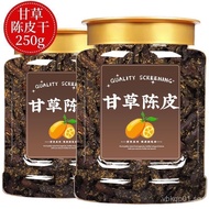 SG seller [Canned]Guangdong Traditional Authentic Licorice Buddha's Hand Dried Tangerine Peel for Br