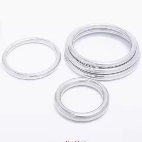 Smoothly ID.15-150mm stainless steel 304 No-welded Point Circle Ring Craft 35-190mm Metal O Rings Ho