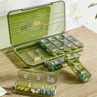 Pill Box Weekly 7 Days Pill Medicine Box 7/21/28 Grids Pill Organizers Travel Portable Moisture-Proof Medicine Case