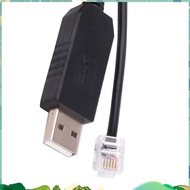 USB To Rj11 Rj12 6P4C Adapter Serial Control Cable EQMOD Cable for - Mount Pc Connect for Hand Contr