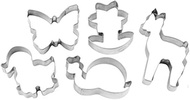 Dr. Oetker Set of 5 Forest Magic Cookie Cutters for All Year Round Cookie Cutters for Cookies, Biscu