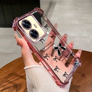 Shockproof Case For Realme C55 TPU Phone Case bow Latest Bracelet New Design Phone Case