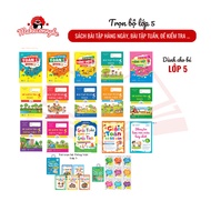 TRI Daily Workbooks, Weekly Exercises, Math Tests - Vietnamese Grade 5, Knowledge Connection - Optio