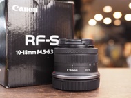 [ 佳能無反RF用 ] 全新一樣全套有盒 Canon RF-S 10-18mm F4.5-6.3 IS STM / 10-18