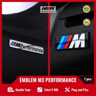 NSA BMW M3 EMBLEM – 1PC RAISED PERFORMANCE LOGO