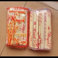 (isi 5 pack ) sumpit bambu merk royal bahan lebih bersih praktis dan ekonomis sekali pakai ( 1 pack