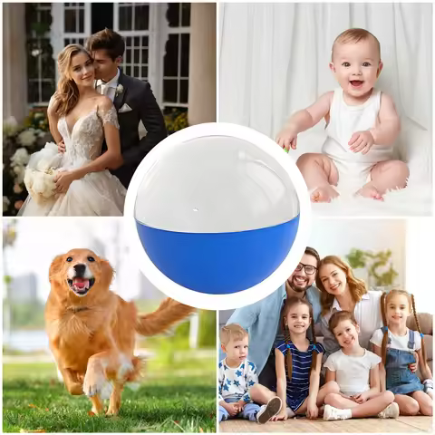 Crystal Ball Video Player with Sound 3D Video Sphere Crystal Ball Video Ball Gift for Anniversary Bi