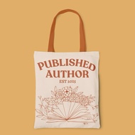 Published Author Totebag by 8Letters