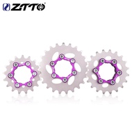 ZTTO MTB Single Speed Cassette One Speed Cog 1Speed Gear Flywheel Fixed 16T 17T 18T 19T 20T 21T 22T 