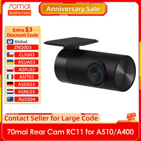 70mai Rear Cam RC11 for 70mai Dash Cam A510/A200/A400