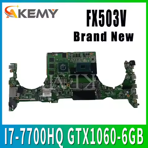 For ASUS GL503VD FX63VD ZX63V S5A FZ63VD GL503VE FX503V GL503V Laptop Motherboard FX503VD Mainboard