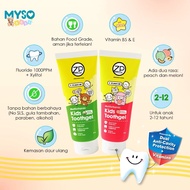 ZP Kids Toothpaste Multivitamin Toothpaste for Children 60g 2 - 12 Years Kids Toothgel