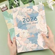 Year A4/A5 Calendar Agenda Planner Monthly Plan Diary Notebook School Office Journal