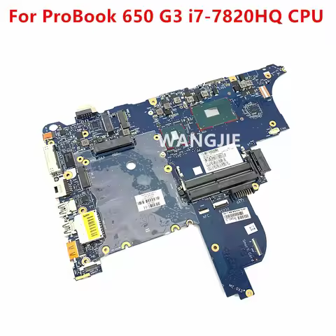 100% Working For HP ProBook 650 G3 Used Laptop Motherboard 6050A2868801-MB-601 918110-001 918110-601