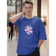 2Y677 [AIYOU] Lelaki Baju T Shirt Men Tshirt XL-5XL   Tshirt Round Neck Tops Clothes Korean Style Pl