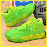 【hot sale】 Lamelo Ball MB.01 Rick and Morty Red Green Basketball Shoes Running Shoes for KIDS
