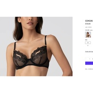 MULTIPLE MODELS - sexy plus size bra. INCANTO ITALY thin, non-padded bra size 70B 74B 74C 74D 36B 36