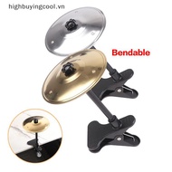 HCVN Desktop Crash Cymbal Musical Saucer Car Crash Cymbal Alloy Crash Drums Cymbal Drum Mini Drum Ea