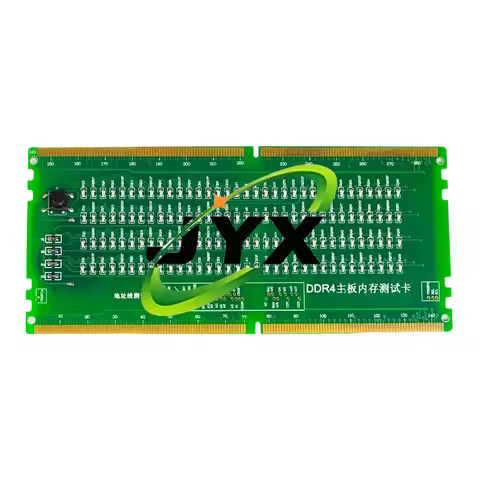 Desktop computer memory test card DDR4 with lamp memory test card motherboard repair tester