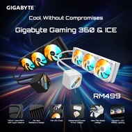 GIGABYTE GAMING 360 / 240 ARGB AIO Liquid CPU Cooler BLACK / WHITE