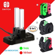 Nintendo Switch NS Joy-Con &amp; Dual Pro Controller Charger Nintendos USB Charging Dock Station with LED Indicator for NS NX