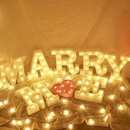 Marquee U-Z & LOVE Alphabet Letter Lights