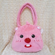 Loopy Pink XL Face Tote Bag Loopy Pink Handbag Loopy XL