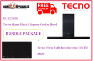 TECNO HOOD AND HOB FOR BUNDLE PACKAGE ( KA 2238BK &amp; TIH 280D ) / FREE EXPRESS DELIVERY