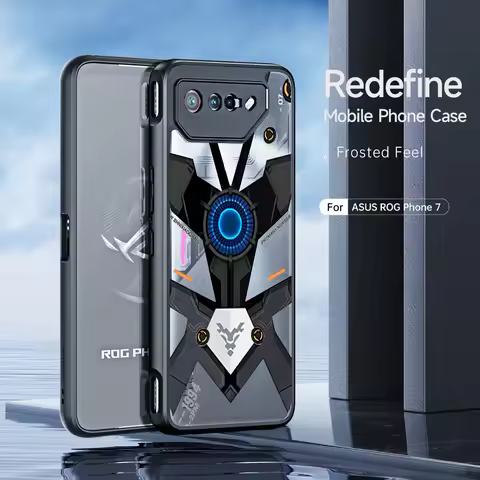 For ASUS ROG Phone 6D Ultimate Phone 6 Pro 7 Ultimate 8 Pro 8 Ultimate Shock Fall Prevention Transpa