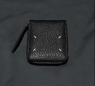 Maison Margiela 黑色拉鍊 銀包 zip wallet mm6