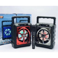 BS-106A / BS-106B Karaoke Portable Wireless Bluetooth Speaker With Free Microphone