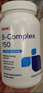 美國GNC B-Complex 150 健安喜復合維生素B族100粒