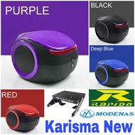Combo Set Monorack Rapido Modenas Karisma 125 New Top Box Alien ABS Tail Box Siput 02 Accessories Mo
