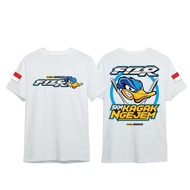 2 Stroke Duck T-Shirt - 2 Stroke Duck Motorcycle T-Shirt - Men's T-Shirt Wanita