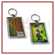 ACRYLIC KEYCHAIN RECTANGLE F50 (5.5cm x 4.2 cm) (100PCS)