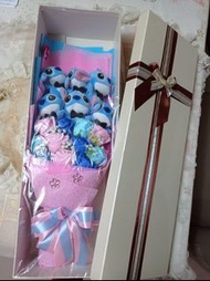 史迪仔公仔花束  情人節花束