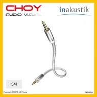 Inakustik Premium K2 MP3 3.5mm Phone To 3.5mm Phone (3 Meter)