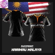 JERSEY FAZZ HM03 - HARIMAU MALAYA TEAM MALAYSIA BLACK NEIGHBOUR DAY